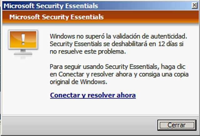 ¿Con que tratando de piratear Microsoft Security Essentials, eh?