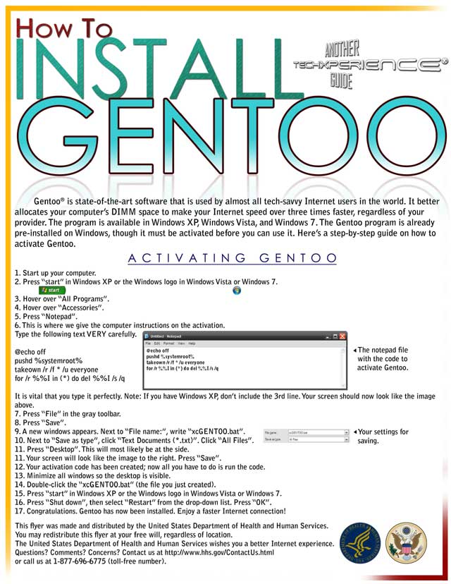 Como instalar Gentoo en Windows XP, Vista o Seven